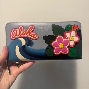 Kate Spade *Rare & Exclusive* Floral Aloha Wallet
